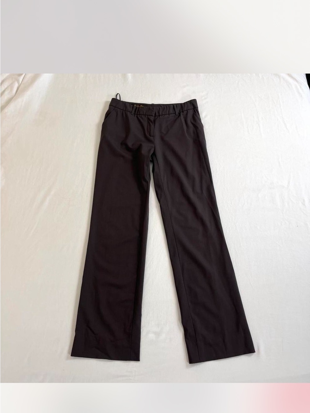 Loro Piana Dark Brown Tailored Trousers